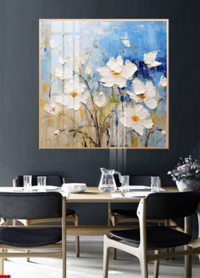 Ảnh gốc File gốc in bộ tranh decor treo tường đẹp hoa 5d DC1946 (siêu chi tiết) để in ấn