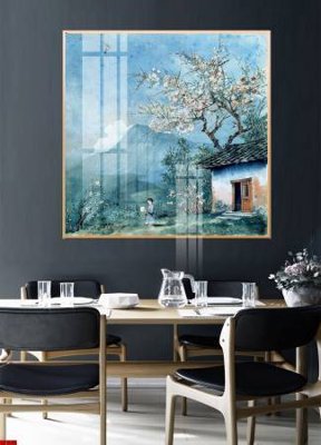 Hình ảnh file gốc File gốc in bộ tranh decor treo tường đẹp hoa 5d DC1965 (chất lượng cao)