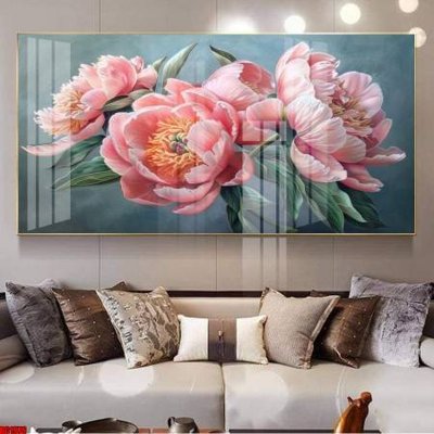 File gốc File gốc in bộ tranh decor treo tường đẹp hoa 5d DC1976 (in lụa) cao cấp