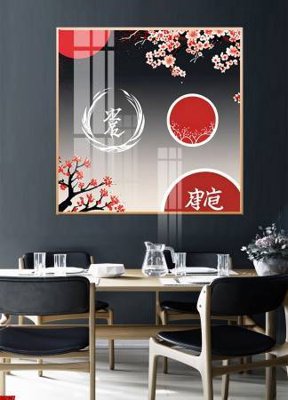 File PSD File gốc in bộ tranh decor treo tường đẹp hoa 5d DC2007 (gốc) cho designer