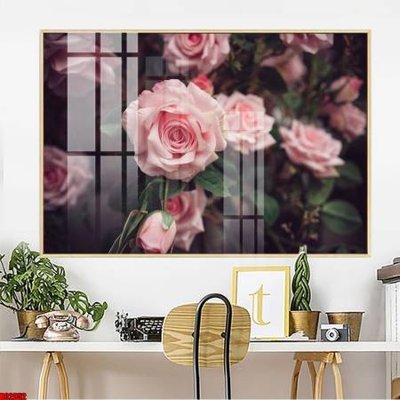 File gốc File gốc in bộ tranh decor treo tường đẹp hoa 5d DC2052 (in mica) làm quà tặng