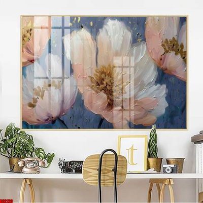 File gốc File gốc in bộ tranh decor treo tường đẹp hoa 5d DC2120 (chủ đề hiện đại) trang trí