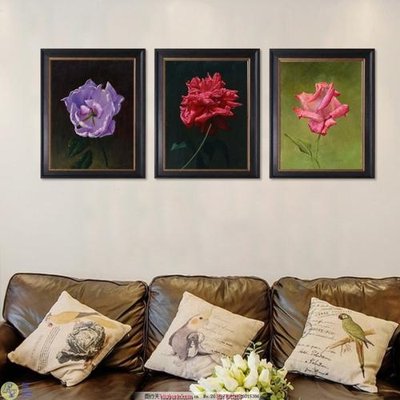 Tải file Tranh bộ ba bông hoa DC215 (ảnh gốc) file AI/EPS