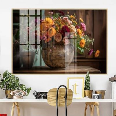 File gốc File gốc in bộ tranh decor treo tường đẹp hoa 5d DC2181 (cho in ấn) độc quyền