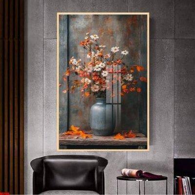 Cung cấp file tranh gốc File gốc in bộ tranh decor treo tường đẹp hoa 5d DC2189 độc quyền