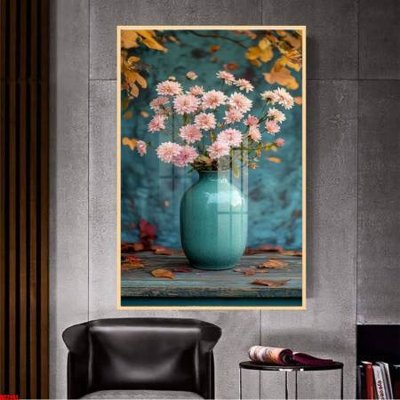 File ảnh File gốc in bộ tranh decor treo tường đẹp hoa 5d DC2191 (gốc) in biển hiệu