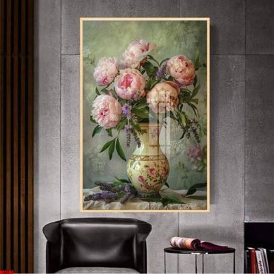 File gốc File gốc in bộ tranh decor treo tường đẹp hoa 5d DC2203 (in ấn) không giới hạn