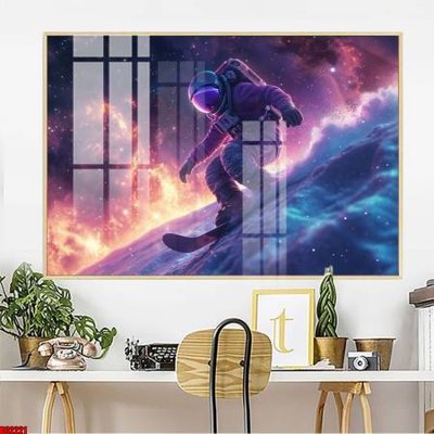 File gốc File gốc in bộ tranh decor treo tường đẹp hoa 5d DC2221 (in tráng gương) sang trọng