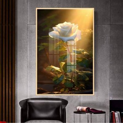 File tranh gốc File gốc in bộ tranh decor treo tường đẹp hoa 5d DC2225 (bản quyền) file PSD