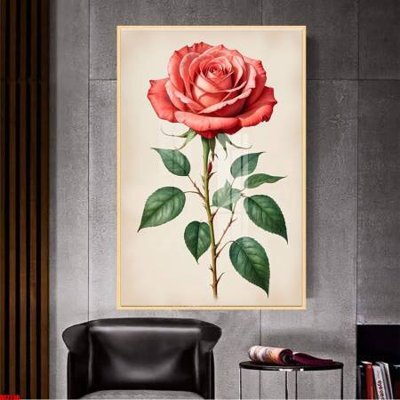 File ảnh File gốc in bộ tranh decor treo tường đẹp hoa 5d DC2230 (gốc) in biển hiệu