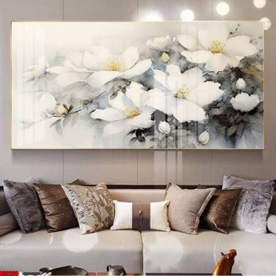 File gốc File gốc in bộ tranh decor treo tường đẹp hoa 5d DC2268 (in mica) làm bảng hiệu