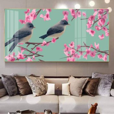 File gốc File gốc in bộ tranh decor treo tường đẹp hoa 5d DC2510 (in lụa) trang trí tường