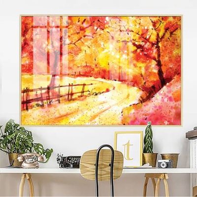 File in mica File gốc in bộ tranh decor treo tường đẹp hoa 5d DC2535 (bản gốc) sắc sảo