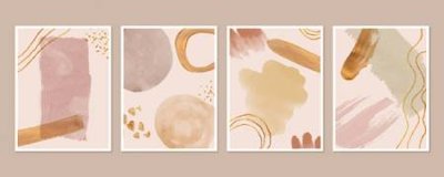 File tranh File gốc in bộ tranh decor treo tường đẹp hoa 5d DC2553 (gốc) chủ đề trừu tượng