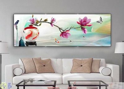 Tải file Tranh bình hoa lan tím DC25 (ảnh gốc) 300dpi Tranh bình hoa lan tím DC25