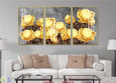 File tranh Tranh hoa dát vàng DC262 (ảnh gốc) độ nét vượt trội