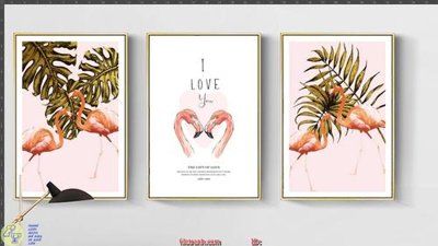 Download file Tranh hoa nhiệt đới DC264 (gốc) cho xưởng in