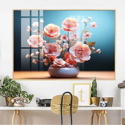 File PSD File gốc in bộ tranh decor treo tường đẹp hoa 5d DC2651 (bản gốc) đã tách nền