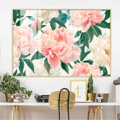 Tải file File gốc in bộ tranh decor treo tường đẹp hoa 5d DC2753 (ảnh gốc) in tráng gương