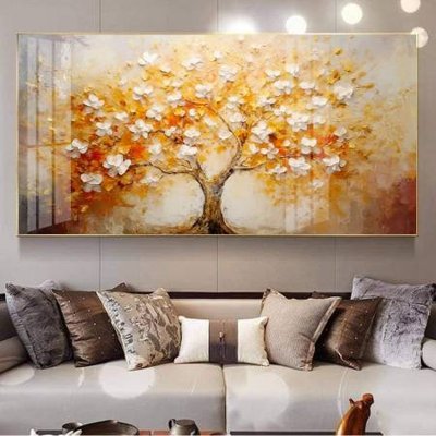 Mua file tranh gốc File gốc in bộ tranh decor treo tường đẹp hoa 5d DC2773 tại Filetranh.com