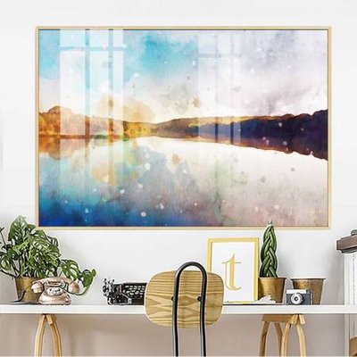 File tranh File gốc in bộ tranh decor treo tường đẹp hoa 5d DC2780 (bản gốc) in lụa dán tường