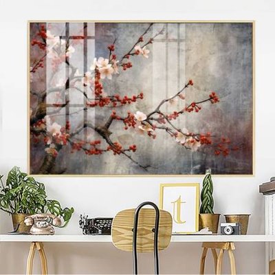 File PSD File gốc in bộ tranh decor treo tường đẹp hoa 5d DC2806 (bản gốc) độ phân giải cao