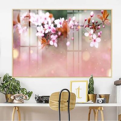 File gốc File gốc in bộ tranh decor treo tường đẹp hoa 5d DC2832 (cho in UV) siêu nét