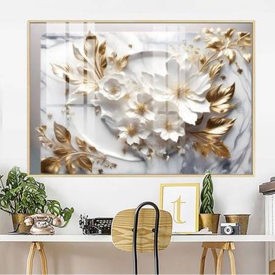 File gốc File gốc in bộ tranh decor treo tường đẹp hoa 5d DC2875 (chuẩn CMYK) cho nhà in