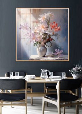 Tải file File gốc in bộ tranh decor treo tường đẹp hoa 5d DC2907 (ảnh gốc) in tráng gương