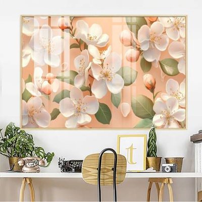 File tranh gốc File gốc in bộ tranh decor treo tường đẹp hoa 5d DC2933 (bản đẹp) độc quyền