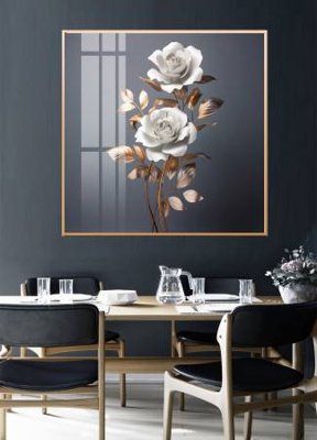 File tranh File gốc in bộ tranh decor treo tường đẹp hoa 5d DC2945 (ảnh gốc) không bị mờ