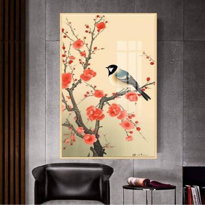 File ảnh File gốc in bộ tranh decor treo tường đẹp hoa 5d DC2963 (gốc) in PP, decal