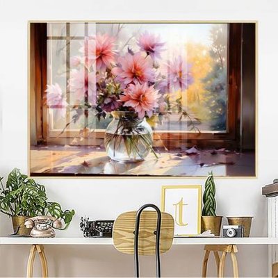 Download file File gốc in bộ tranh decor treo tường đẹp hoa 5d DC3003 (gốc) in mica ốp bếp