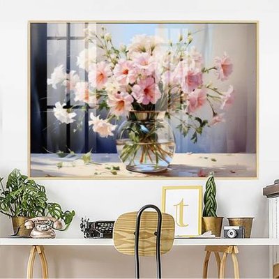 Download file File gốc in bộ tranh decor treo tường đẹp hoa 5d DC3005 (chuẩn in) chất lượng cao