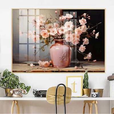 File in trần File gốc in bộ tranh decor treo tường đẹp hoa 5d DC3017 (file gốc) xuyên sáng