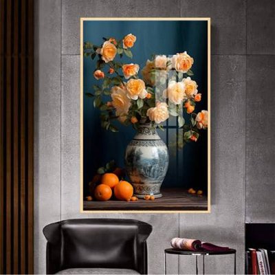 File gốc File gốc in bộ tranh decor treo tường đẹp hoa 5d DC3071 (bản quyền) cho in ấn