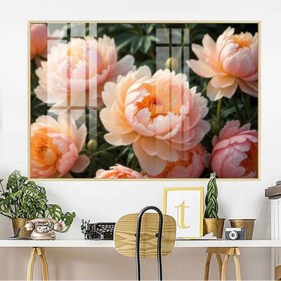 File gốc File gốc in bộ tranh decor treo tường đẹp hoa 5d DC3148 (in lụa) tranh phong thủy