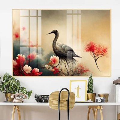 File in trần File gốc in bộ tranh decor treo tường đẹp hoa 5d DC3207 (bản gốc) hoa văn