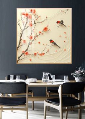 File tranh trang trí File gốc in bộ tranh decor treo tường đẹp hoa 5d DC3223 (file gốc)