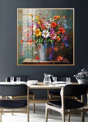 Cung cấp file tranh gốc File gốc in bộ tranh decor treo tường đẹp hoa 5d DC3288 độc quyền