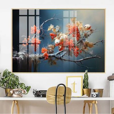 File tranh File gốc in bộ tranh decor treo tường đẹp hoa 5d DC3316 (bản gốc) in canvas