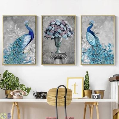 Tải file Tranh 2 chim công DC332 (ảnh gốc) file AI/EPS