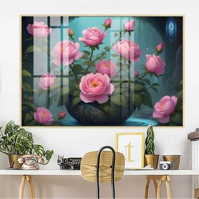 Download file gốc File gốc in bộ tranh decor treo tường đẹp hoa 5d DC3329 (dùng cho in ấn)