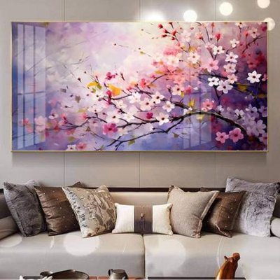 File in trần File gốc in bộ tranh decor treo tường đẹp hoa 5d DC3359 (bản gốc) bầu trời