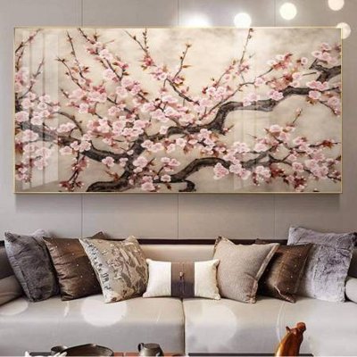 Ảnh mô tả file gốc in mica File gốc in bộ tranh decor treo tường đẹp hoa 5d DC3377