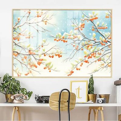 File gốc in tráng gương File gốc in bộ tranh decor treo tường đẹp hoa 5d DC3428 chi tiết