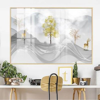 Tải về hình ảnh gốc File gốc in bộ tranh decor treo tường đẹp hoa 5d DC3446 sắc nét