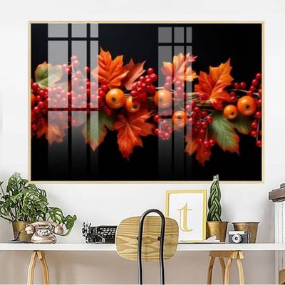 File gốc File gốc in bộ tranh decor treo tường đẹp hoa 5d DC3489 (in tráng gương) nghệ thuật