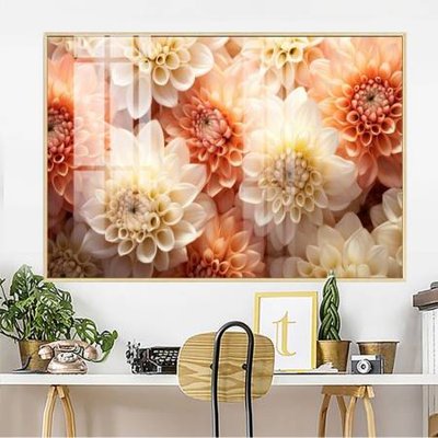 File tranh gốc File gốc in bộ tranh decor treo tường đẹp hoa 5d DC3499 (bản quyền) Filetranh.com