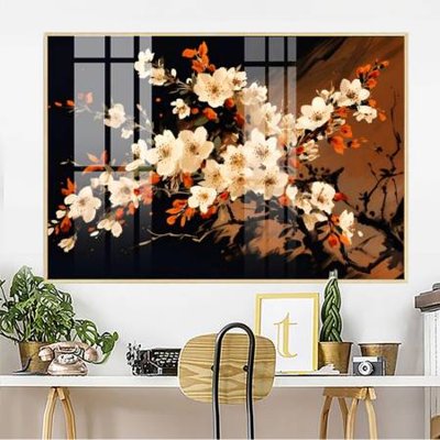 Tải file File gốc in bộ tranh decor treo tường đẹp hoa 5d DC3515 (gốc) làm tranh trang trí
